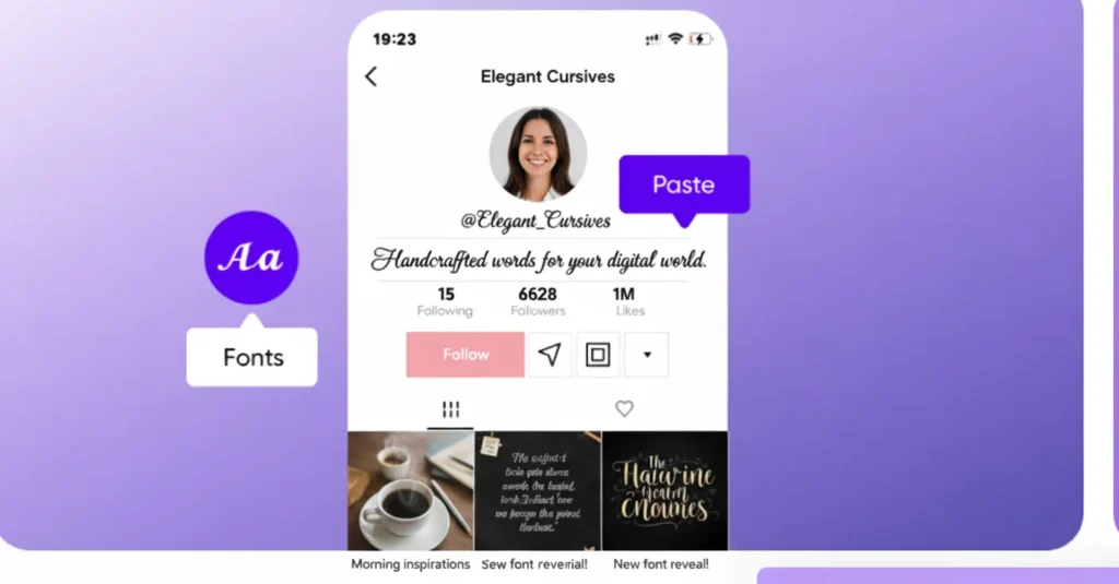 Stylish fonts for tiktok