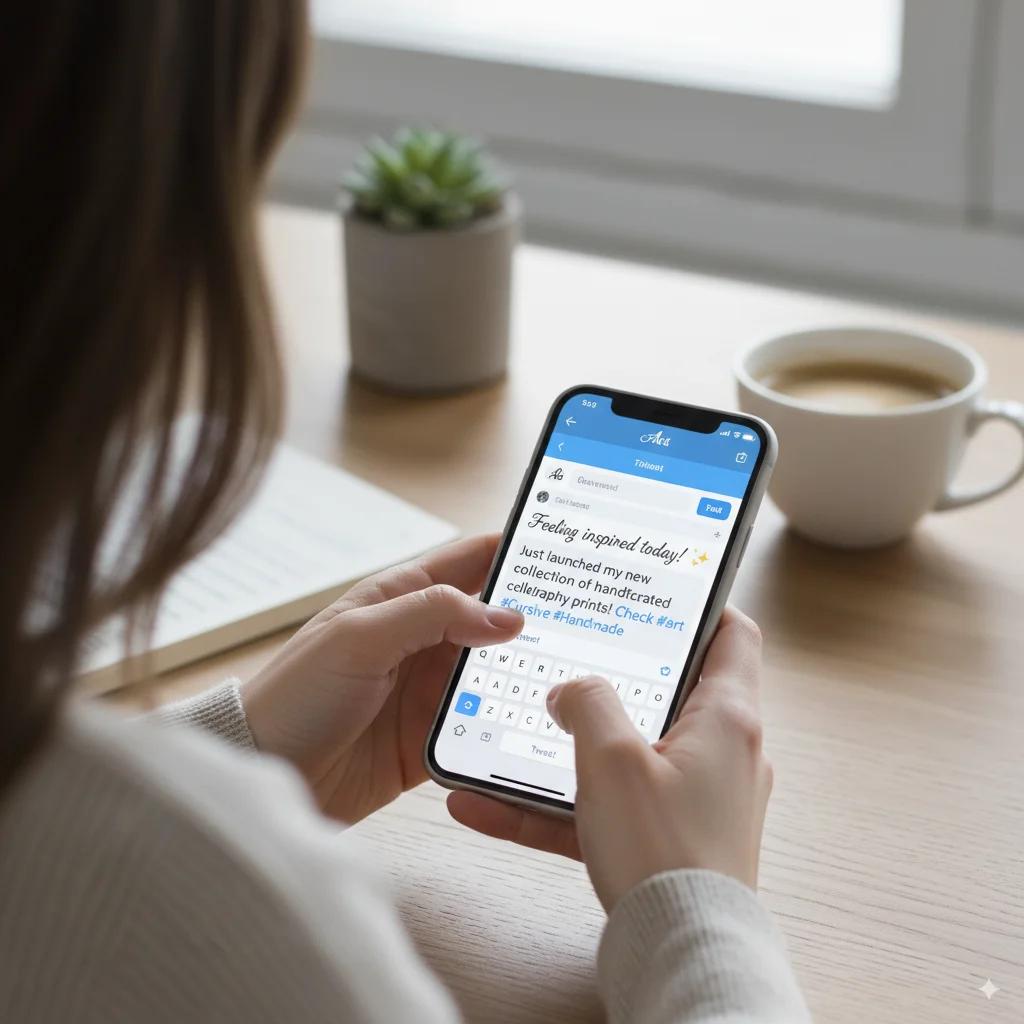 Stylish fonts for twitter