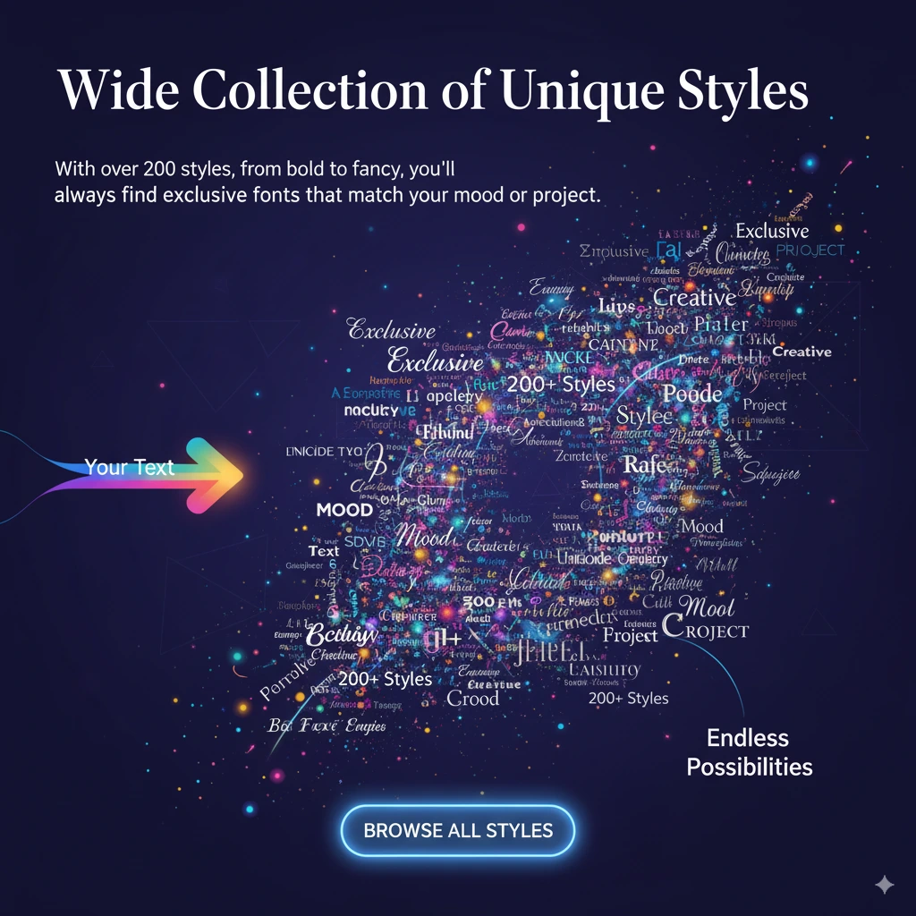 Collection of Unique styles