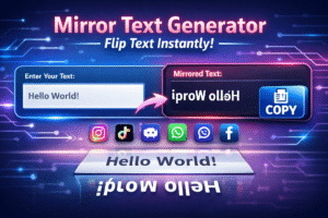 mirror text generator