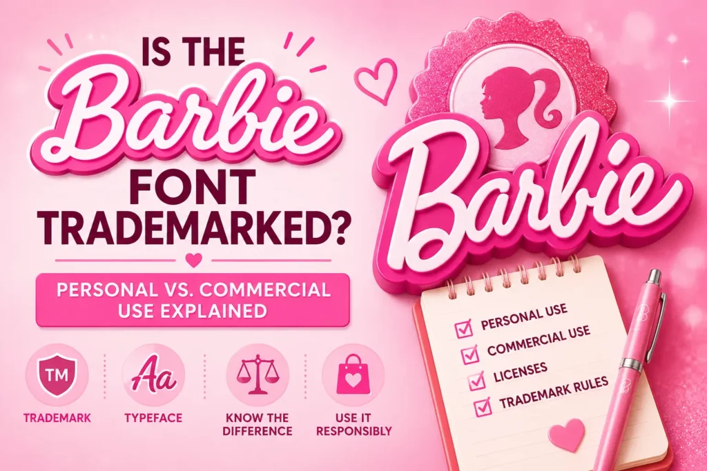 Is the Barbie Font Trademarked? Personal vs. Commercial Use Explained 5 ChatGPT Image Jun 22 2026 08 04 39 PM